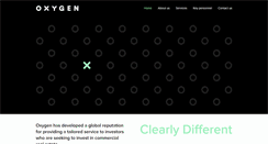 Desktop Screenshot of oxygenam.com