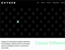 Tablet Screenshot of oxygenam.com